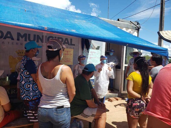 ARACATI Barreira Sanitaria na praia de Canoa Quebrada durante a pandemia