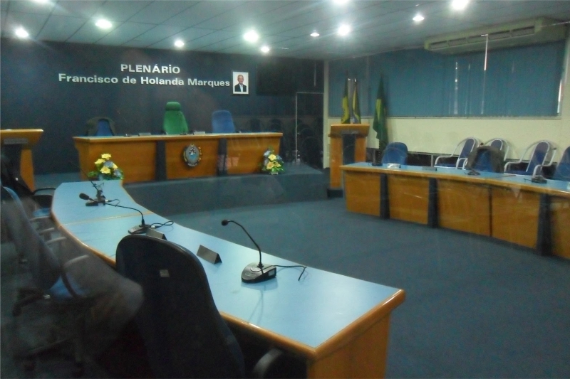 Plenário da Câmara de Cascavel.