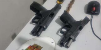 Polícia apreende duas pistolas em Aquiraz