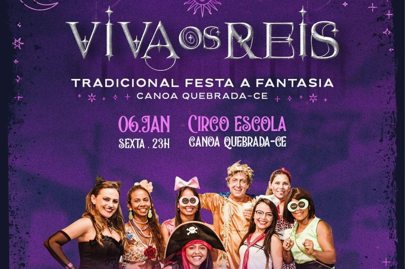Canoa Quebrada vai sediar tradicional Festa da Fantasia