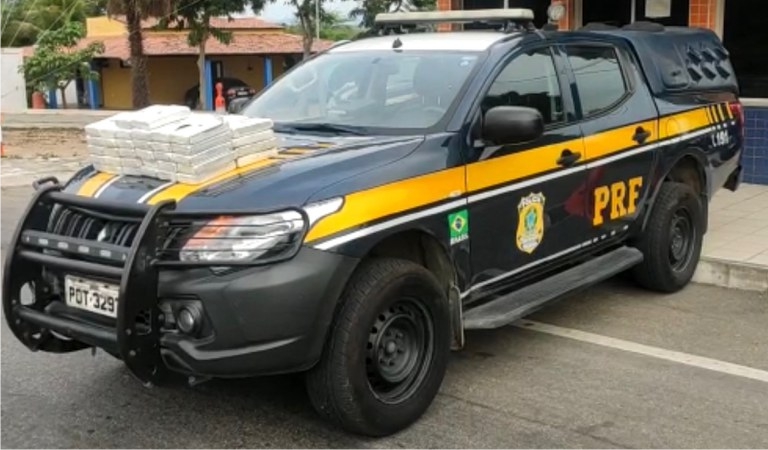 PRF prende traficante com 65 kg de cocaína