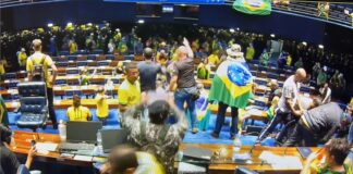 Senadores repudiam vandalismo em Brasília