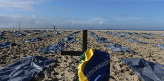 Brasil alcança a marca de 700 mil mortes por covid-19