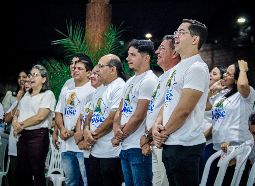 Devotos de São José participam da missa - Foto: Divulgação. 
