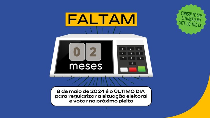 O cidadão só tem até 8 de maio para regularizar o título - Foto:Ilustração