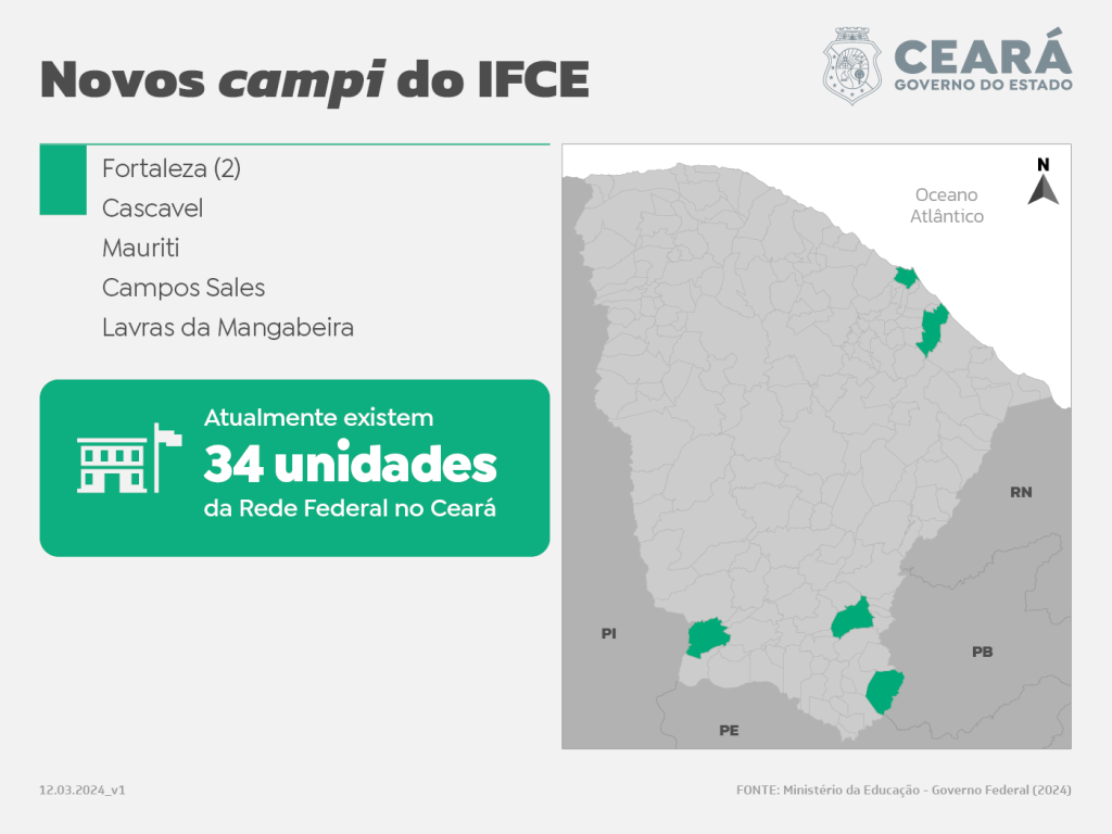 O Governo Federal vai investir R$3,9 bilhões na construção de 100 novos IFs em todo o Brasil - Infografia: Yuri Leonardo/Casa Civil