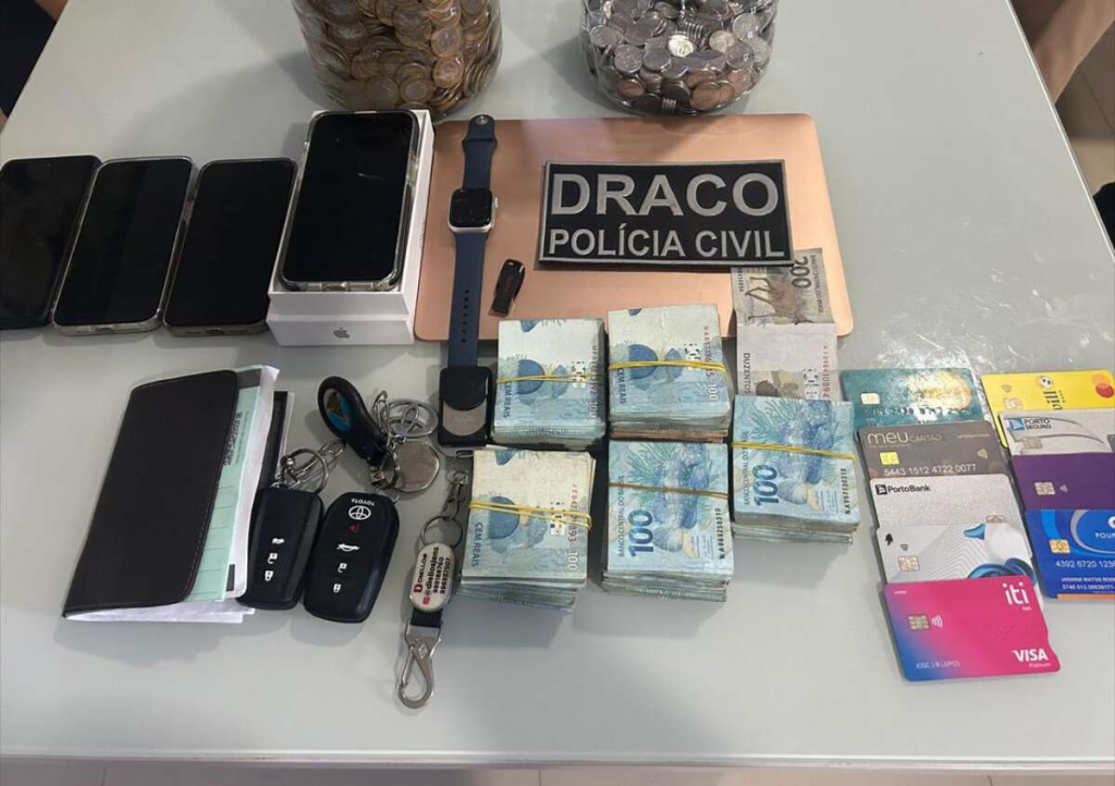 A "Operação Captum" está em sua quarta fase, todas deflagradas pela Draco.