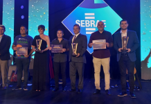 Vencedores da premiação Empreendedorismo na Escola - Foto:Divulgação.