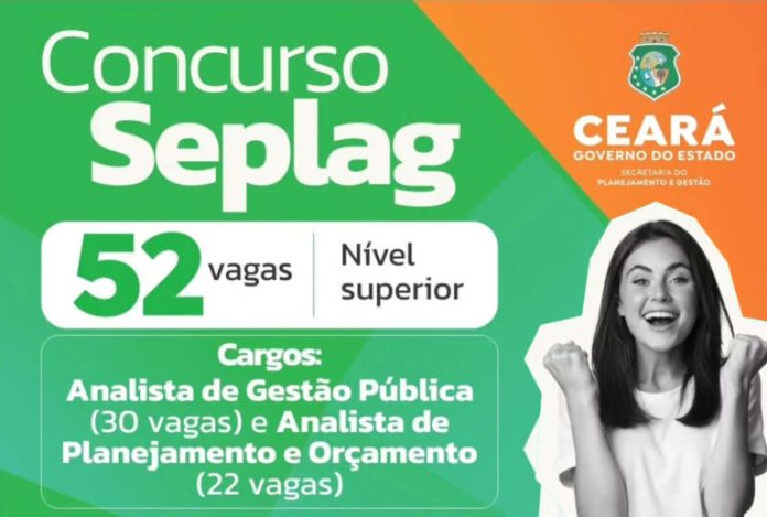 Concurso Seplag-CE: 6.342 candidatos concorrem a 52 vagas neste domingo