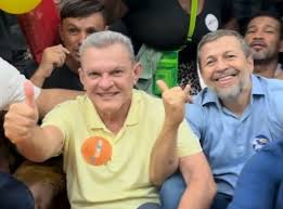 Sarto e Élcio na convenção - Foto: Divulgação