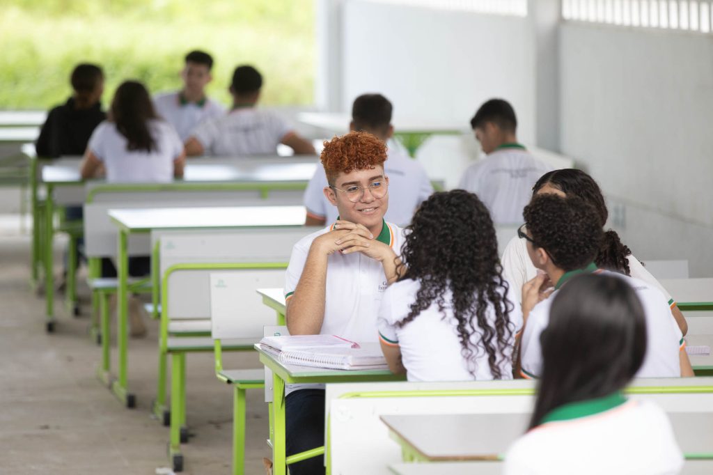  O Ceará avança rumo à universalização do tempo integral -Foto: Thiago Gaspar. 