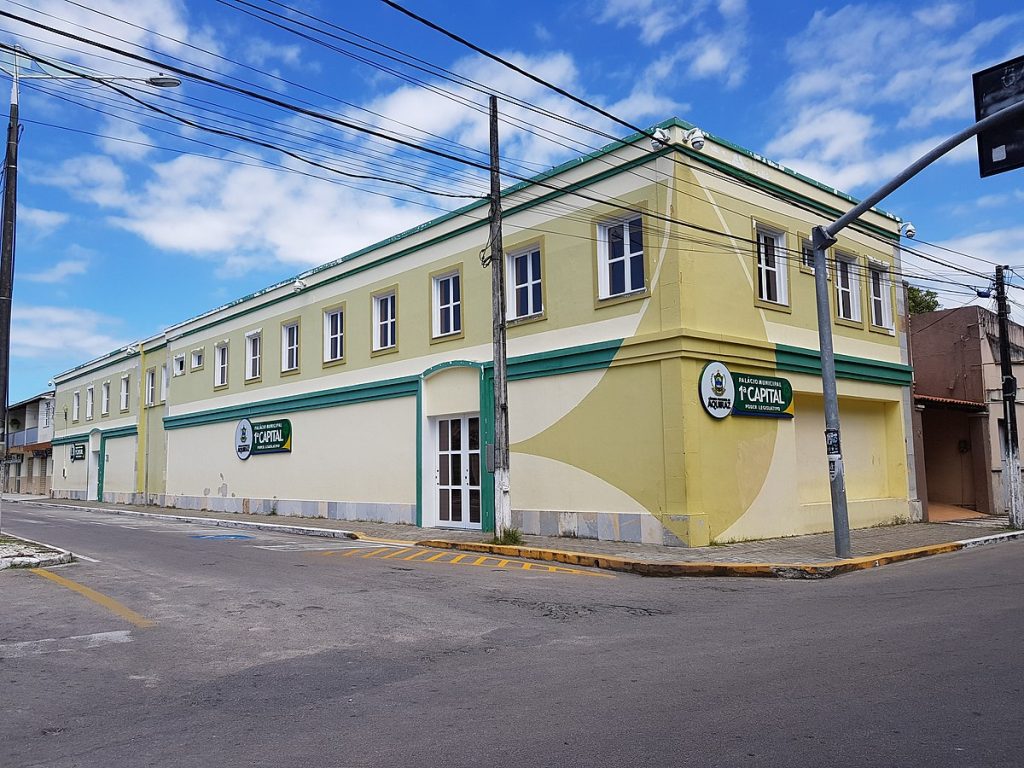 Câmara Municipal do Aquiraz- Imagem: Reprodução.