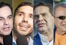 Wagner, André, Evandro e Sarto - Imagem: Reprodução/DN