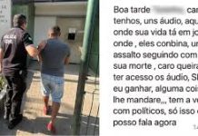 O suspeito foi preso em Fortaleza - Imagem: Reprodução/G1 Ceará