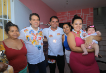 Candidato petista caminhou pelo bairro, ouviu demandas e firmou compromissos- Imagem: Reprodução