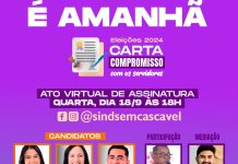 Todos os candidatos confirmaram presença- Imagem: Reprodução/Sindsem