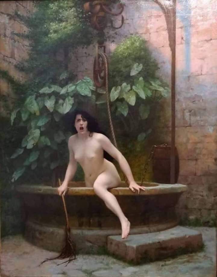 Pintura "A Verdade saindo do poço " de Jean-Léon Gérôme- Imagem: Reprodução.