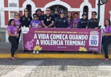 Além das ofensivas, palestras de conscientização sobre combate a violência doméstica foram realizadas, além da fiscalização de medidas protetivas de urgência- Imagem: Reprodução/SSPDS