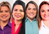 Ana, Michele, Sabryna, Delma, Roberta e Paulinha- Imagem: Reprodução.