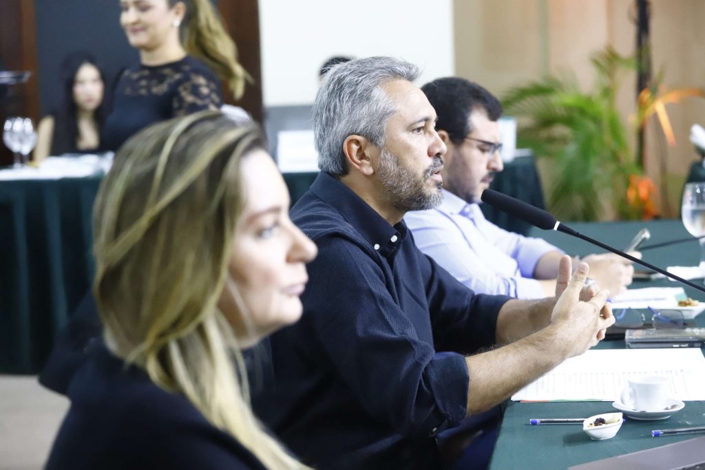 A segunda parte do encontro foi marcada pelo detalhamento de entregas para 2024 - Imagem: Helena Santos.