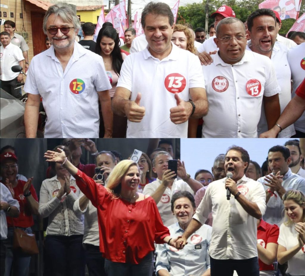 A manhã desta sexta-feira foi dedicada a ouvir a população do bairro Paupina, na periferia de Fortaleza - Imagem: Montagem Morena Brandão