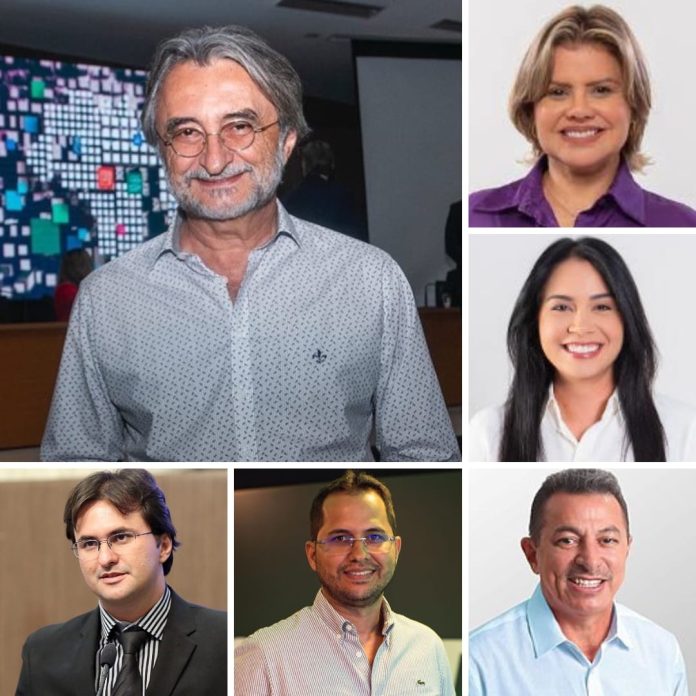 Acilon, Michele, Ana, Dedé, Júnior e Bruno - Imagem: Montagem/Morena Brandão