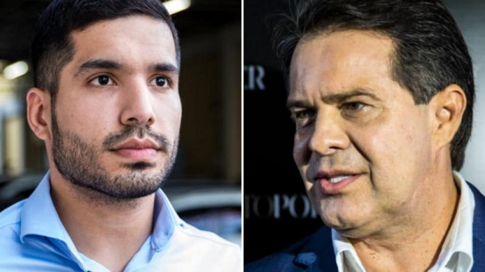 André e Evandro disputam voto a voto as eleições municipais - Imagem: Reprodução.