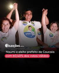 Naumi Amorim obteve 60,40% dos votos- Imagem: Instagram.