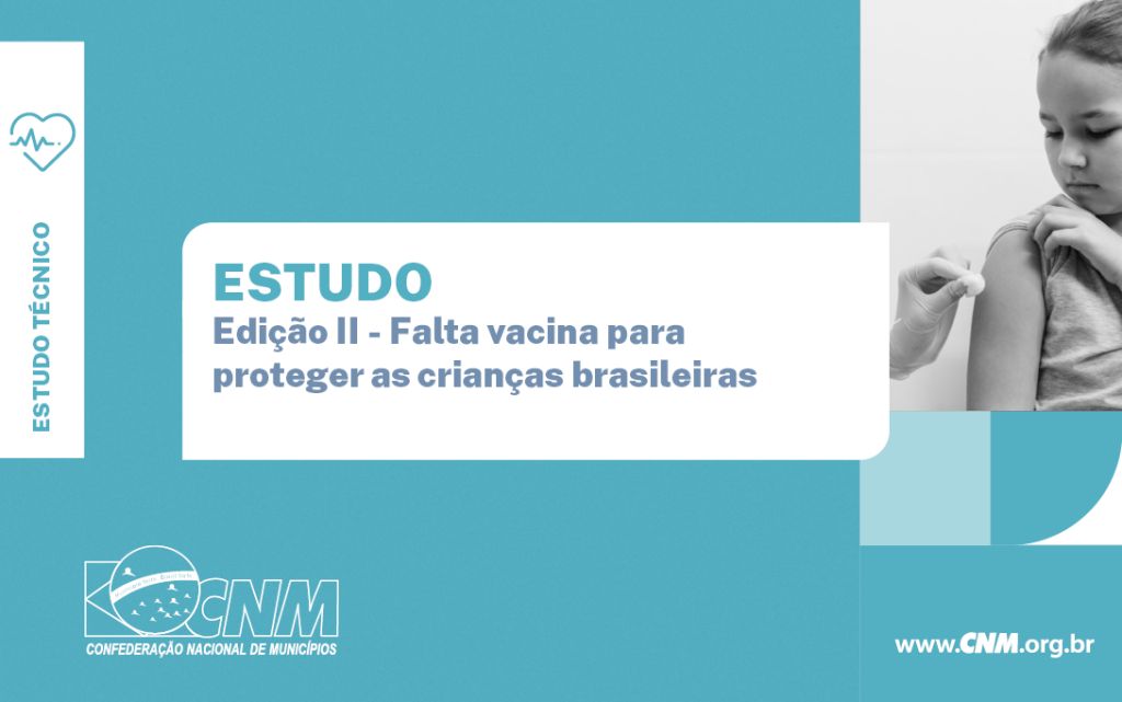 Da amostragem, 52,4% dos municípios (1.516) relataram que não havia estoque da vacina contra a varicela (catapora) - Imagem: Reprodução.