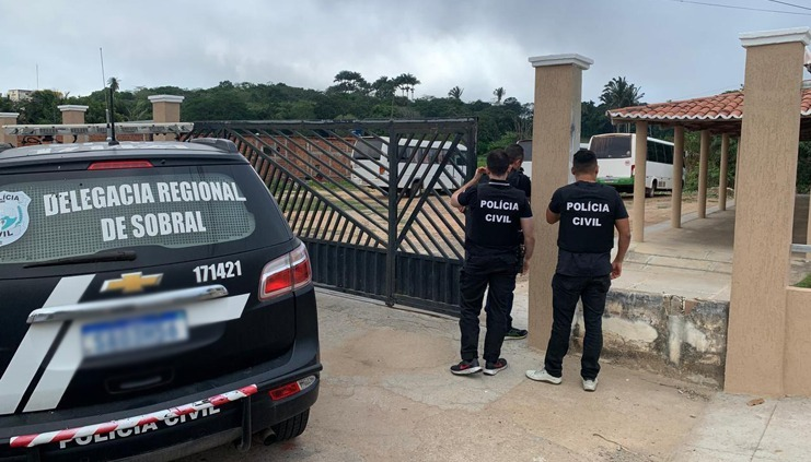 Os alvos da operação foram cinco pessoas, incluindo um servidor público municipal, empresários e "laranjas" - Imagem: Reprodução/MPCE.