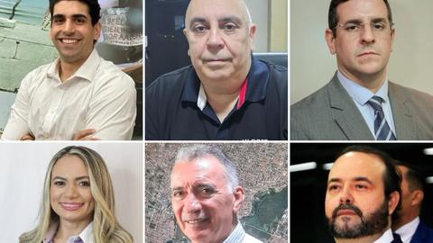 George Dantas, Luiz Sérgio Costa, Guilherme Magalhães, Germana Santos, Artur Bruno e Wellington Sabóia foram alguns dos nomes anunciados. Imagem: Reprodução.
