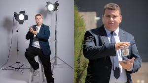O mágico Lucas Dias - Imagem: Arquivo pessoal.