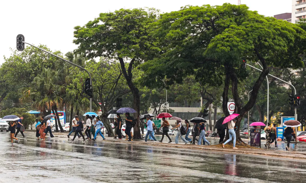 Aviso de chuva intensa vale até as 10h desta segunda-feira (06 de janeiro) - Imagem: Valter Campanato/Agência Brasil.