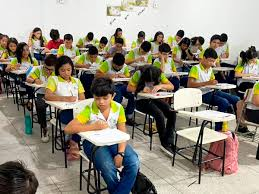 Sala de aula em Beberibe - Imagem: Reprodução/PMB.