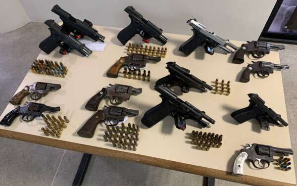 Ao todo, foram 1.810 armas recolhidas no estado; um acréscimo de 9% em relação ao mesmo período do ano passado - Imagem: Divulgação/SSPDS.