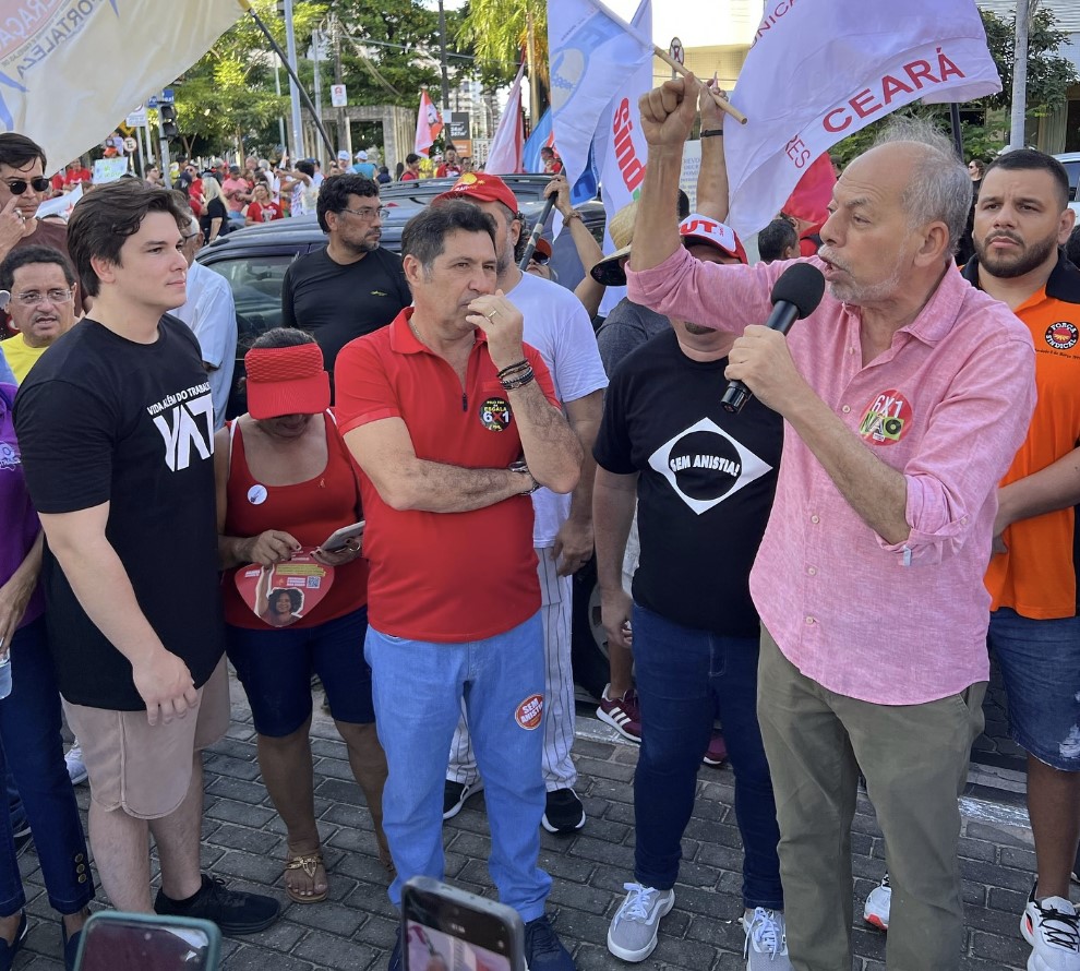 De Assis Diniz e Inácio Arruda participaram o evento - Foto: Instagram
