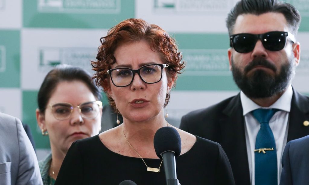 Parlamentar, condenada pelo STF, se ausentou do país na terça-feira- Foto: Lula Marques/EBC