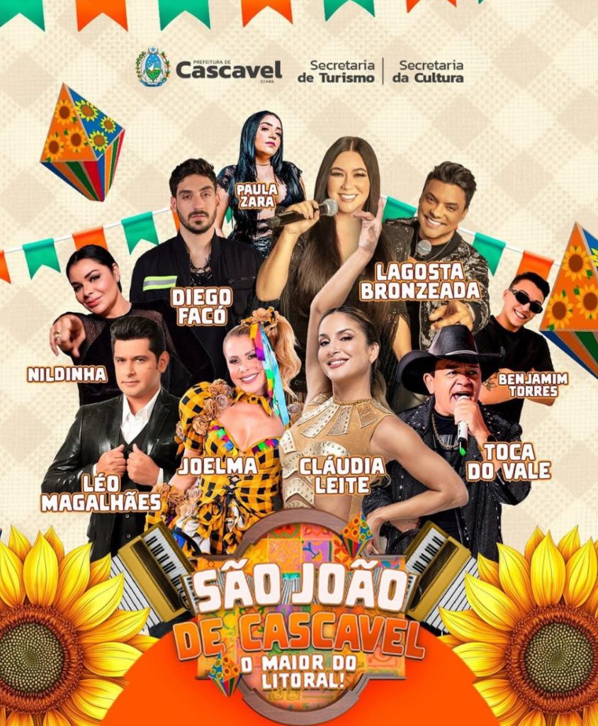 A festa terá atrações nacionais e regionais - Foto: Divulgação/PMC.