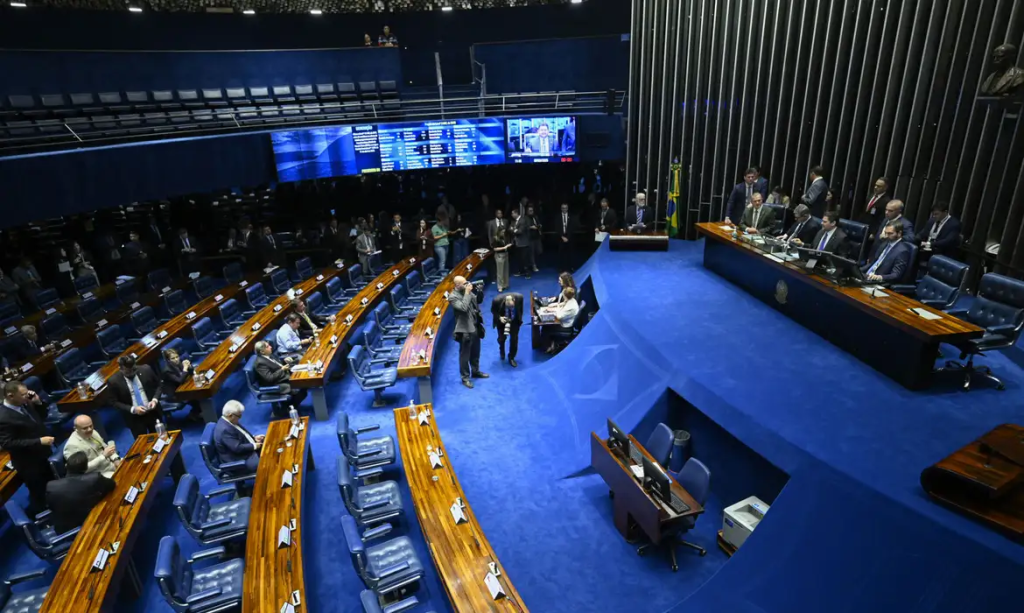 Projeto pode ser votado depois que oposição desocupou plenário - Foto: Edilson Rodrigues/Agência Senado