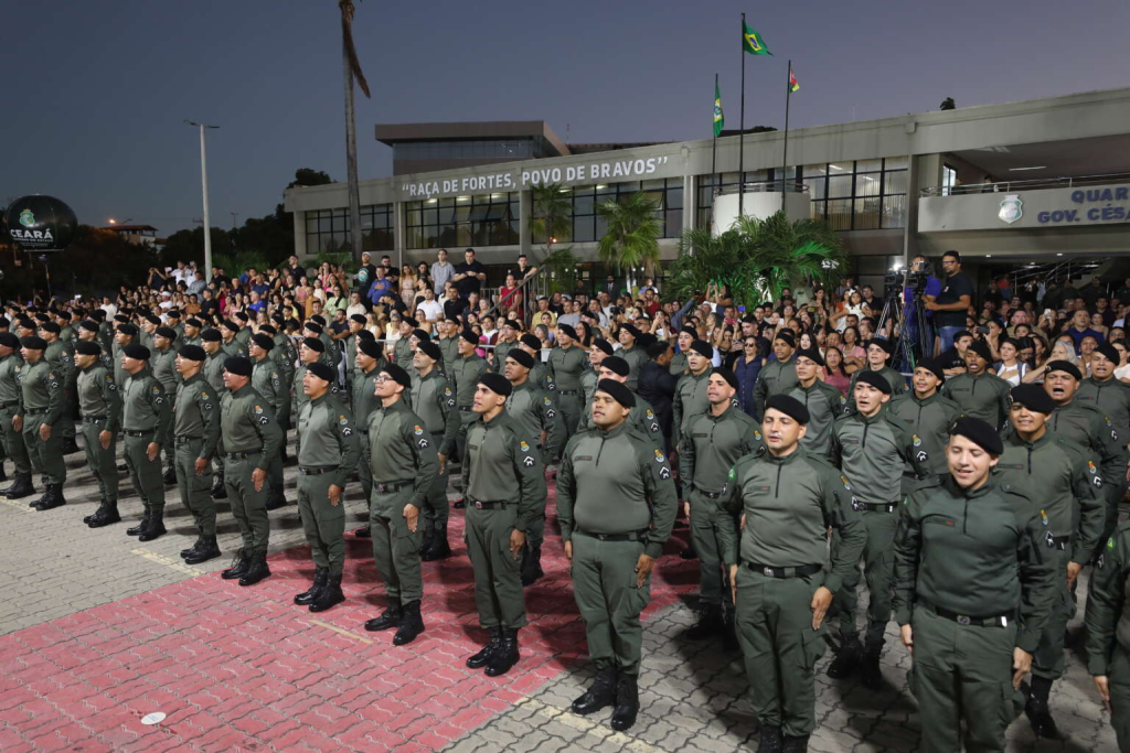 Com a chegada do contingente, gestão Elmano de Freitas já nomeou mais de 3 mil profissionais da segurança pública - Fotos: Hiane Braun - Casa Civil