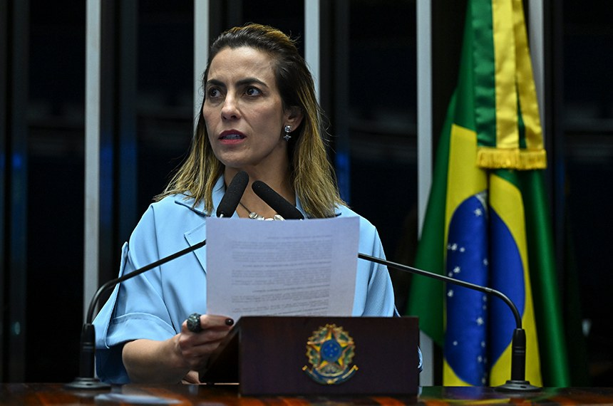 Senadora Soraya Thronicke (Podemos-MS) - Foto: Jefferson Rudy/Agência Senado