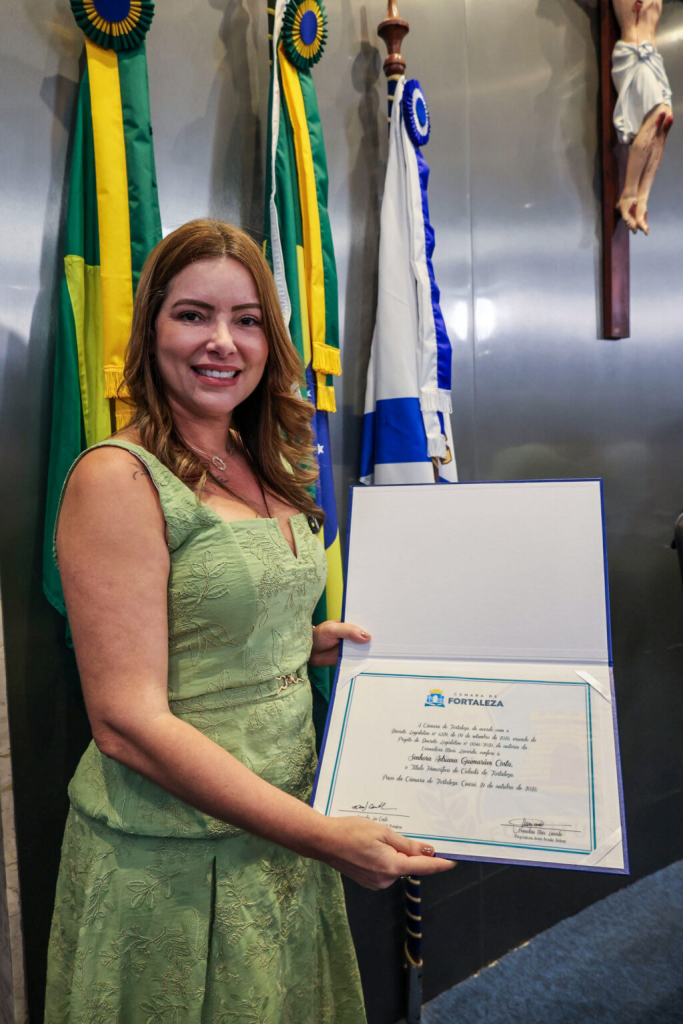 Legenda: Professora Doutora Adriana Guimarães Costa - Zé Rosa Filho/CMFor