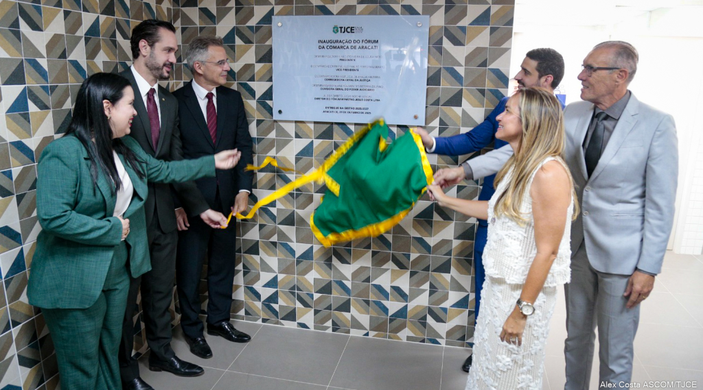 Legenda: Na ocasião, foi inaugurada mais uma Central de Atendimento Judicial (CAJ) - Foto: Divulgação