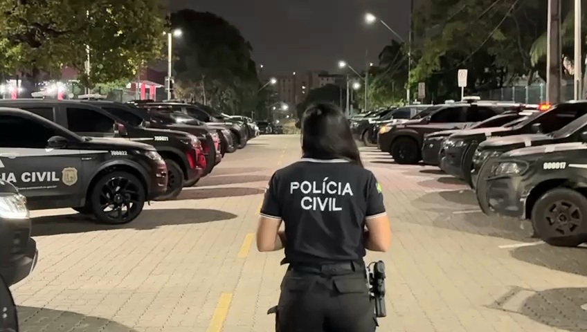 Legenda: Foram cumpridos 20 mandados de prisão- Fotografias: SSPDS.