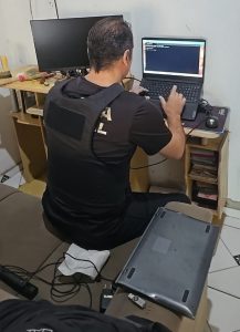 Legenda: O material foi repassado à PF pela polícia espanhola - Fotos: Divulgação/ PF.