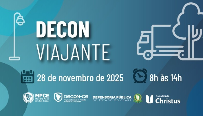 Legenda: Será disponibilizado atendimento ao consumidor com serviços como: renegociação de dívidas - Ilustração: MPCE.