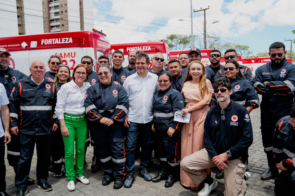 A nova frota é composta por 10 ambulâncias do tipo A e 13 do tipo B - Fotos: Tainá Cavalcante.