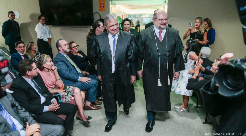 José Krentel Ferreira Filho e Mantovanni Colares Cavalcante - Foto: Divulgação/TJCE.