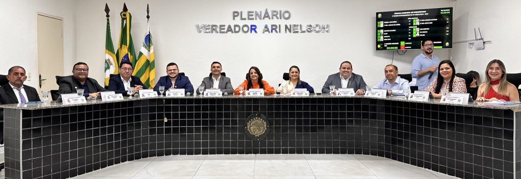 Sessão da Câmara Municipal de Pindoretama - Foto: Reprodução