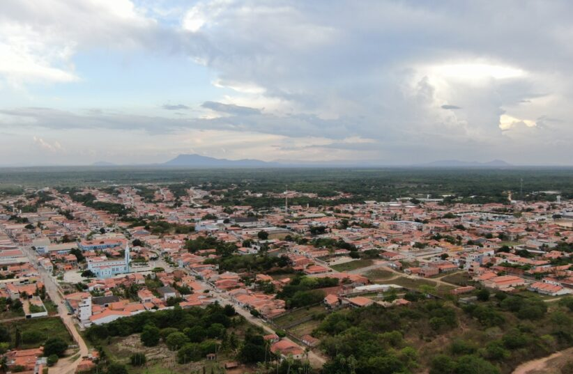Vista aérea de Bela Cruz, cidade situada na microrregião do Litoral de Camocim e Acaraú - Foto: Prefeitura de Bela Cruz